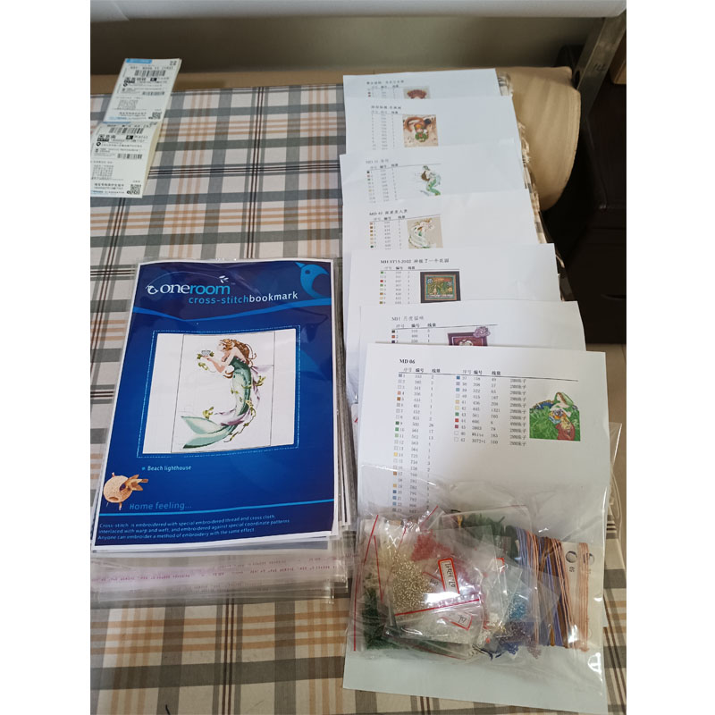 Kit per Punto Croce, Fili per  - Cotton Embroidery Thread Skeins recensione e prezzo
